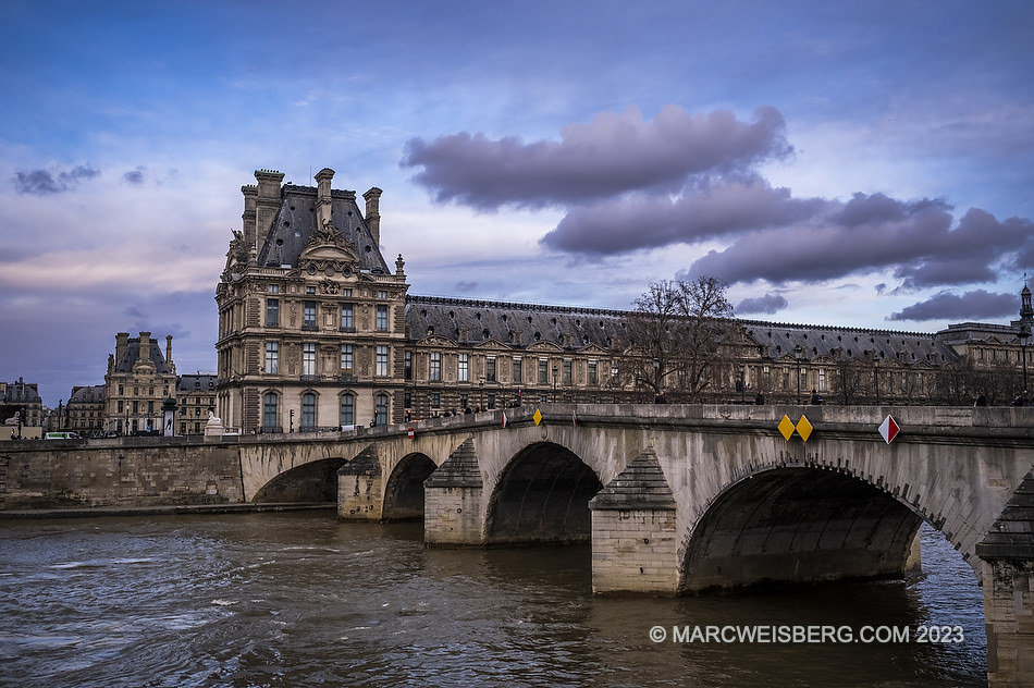 Seine River from the Left Bank, Paris