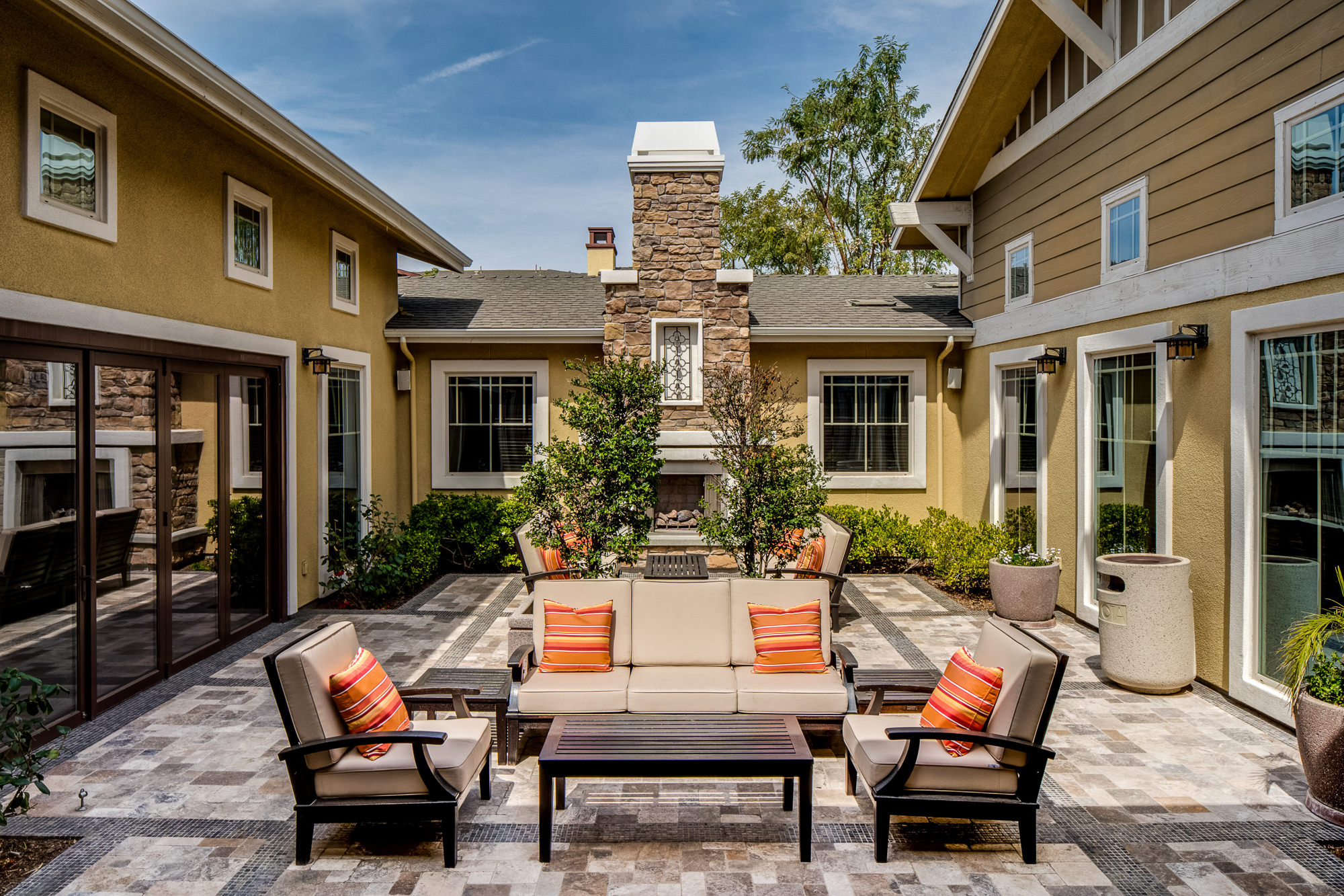 Multi-family residential amenity photography Orange County by Marc Weisberg Photography