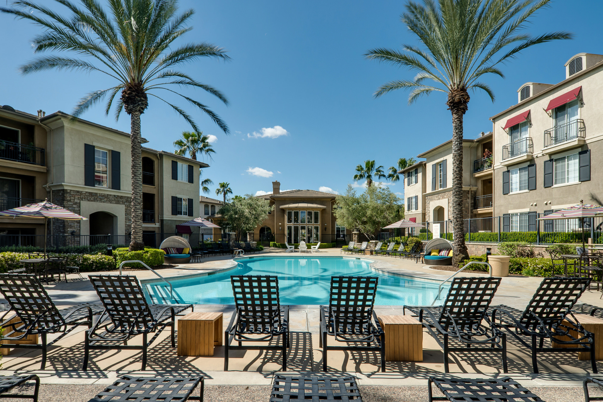 Luxury apartment photography Orange County amenity lifestyle by Marc Weisberg