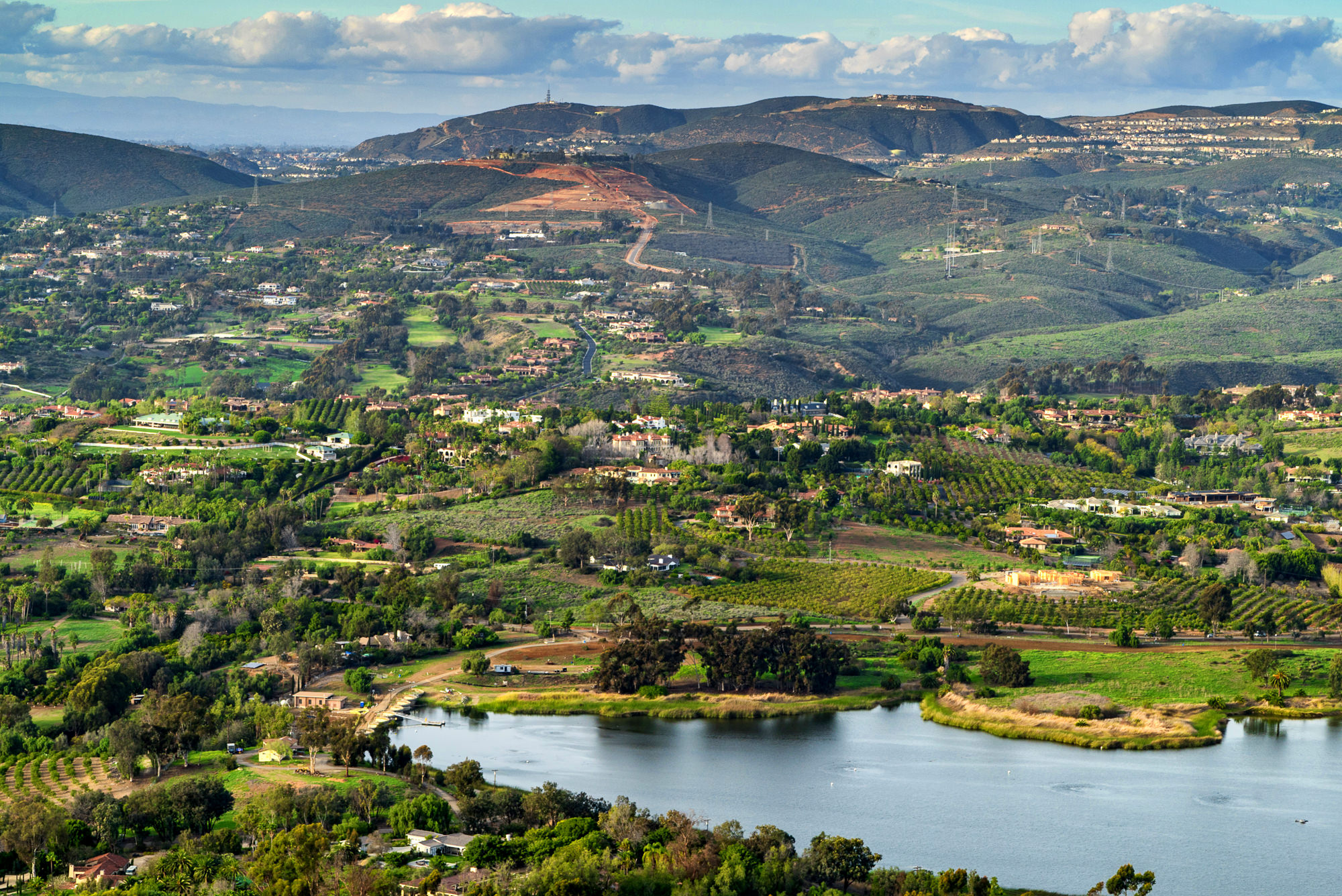 Drone aerial photography luxury real estate Orange County by Marc Weisberg