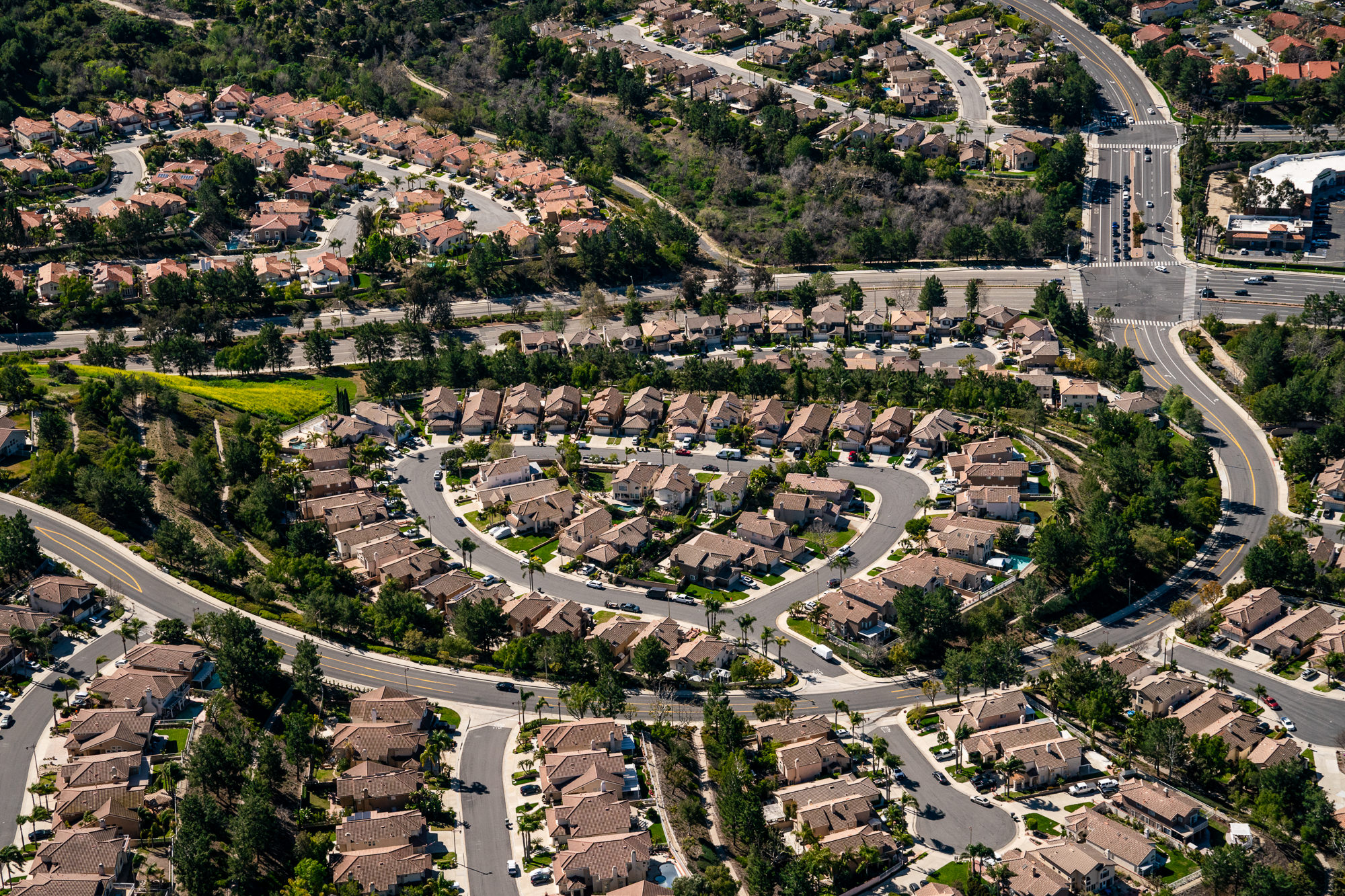 Aerial photography commercial development Southern California by Marc Weisberg