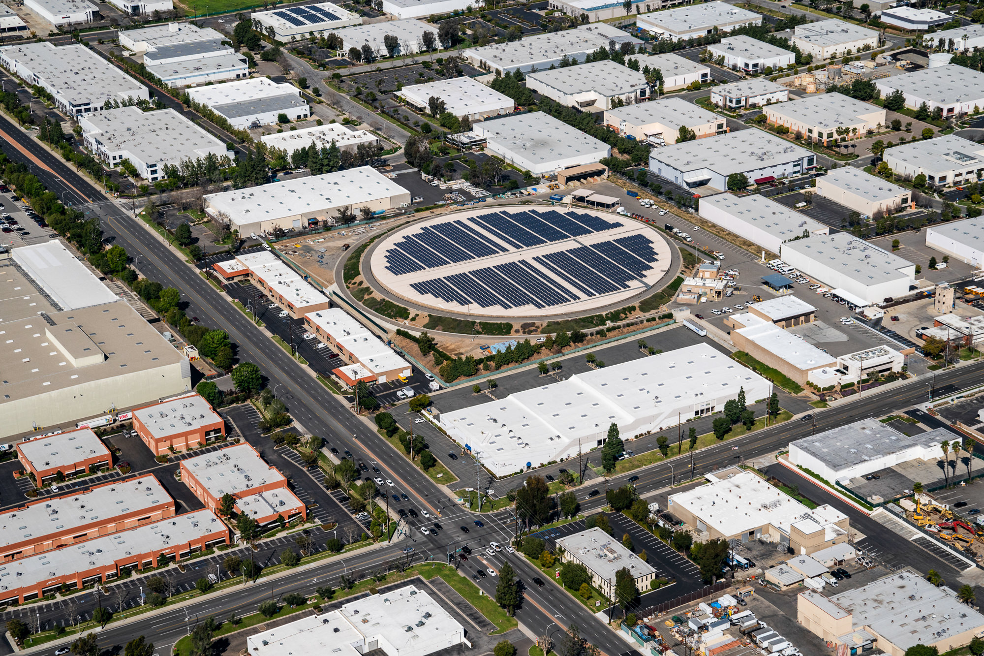 Drone aerial photography Orange County luxury estate by Marc Weisberg Photography