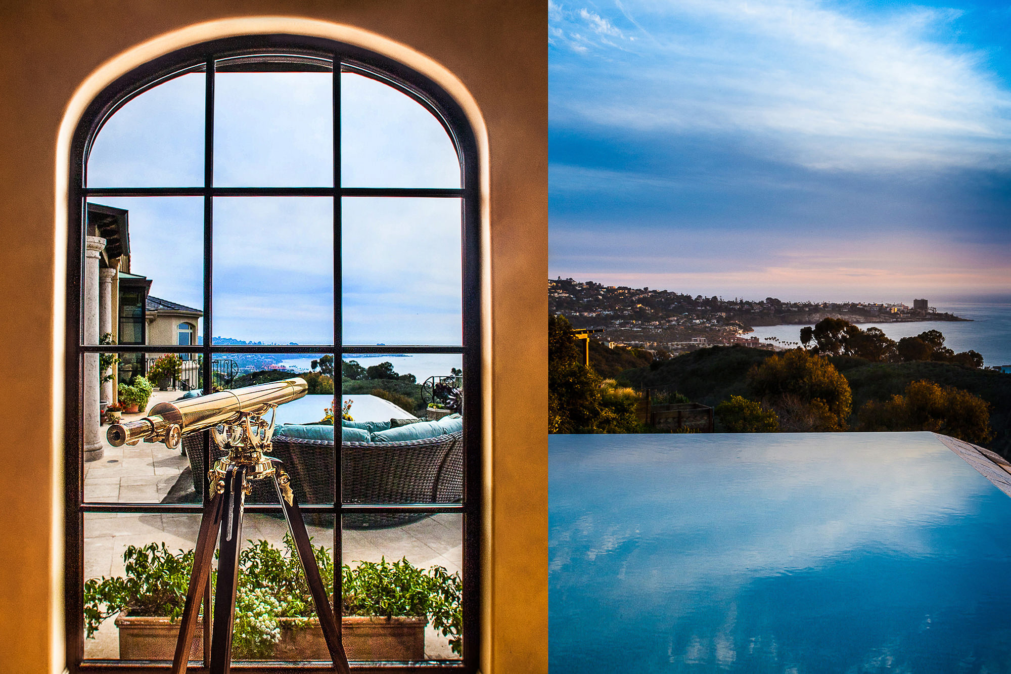 Luxury interior photography living space Southern California by Marc Weisberg Photography