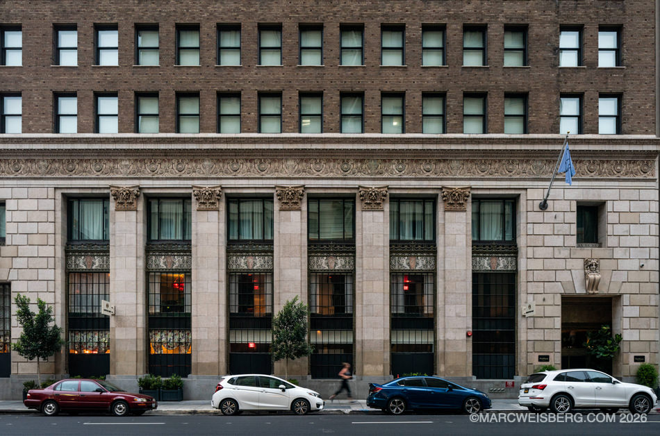 NoMad Hotel building in downtown Los Angeles photographed for CBRE